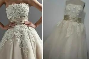 Why you should always buy wedding and prom dresses in person. Mobile Image
