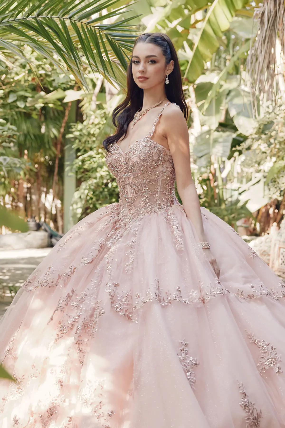 Photo of model wearing a Juliet gown